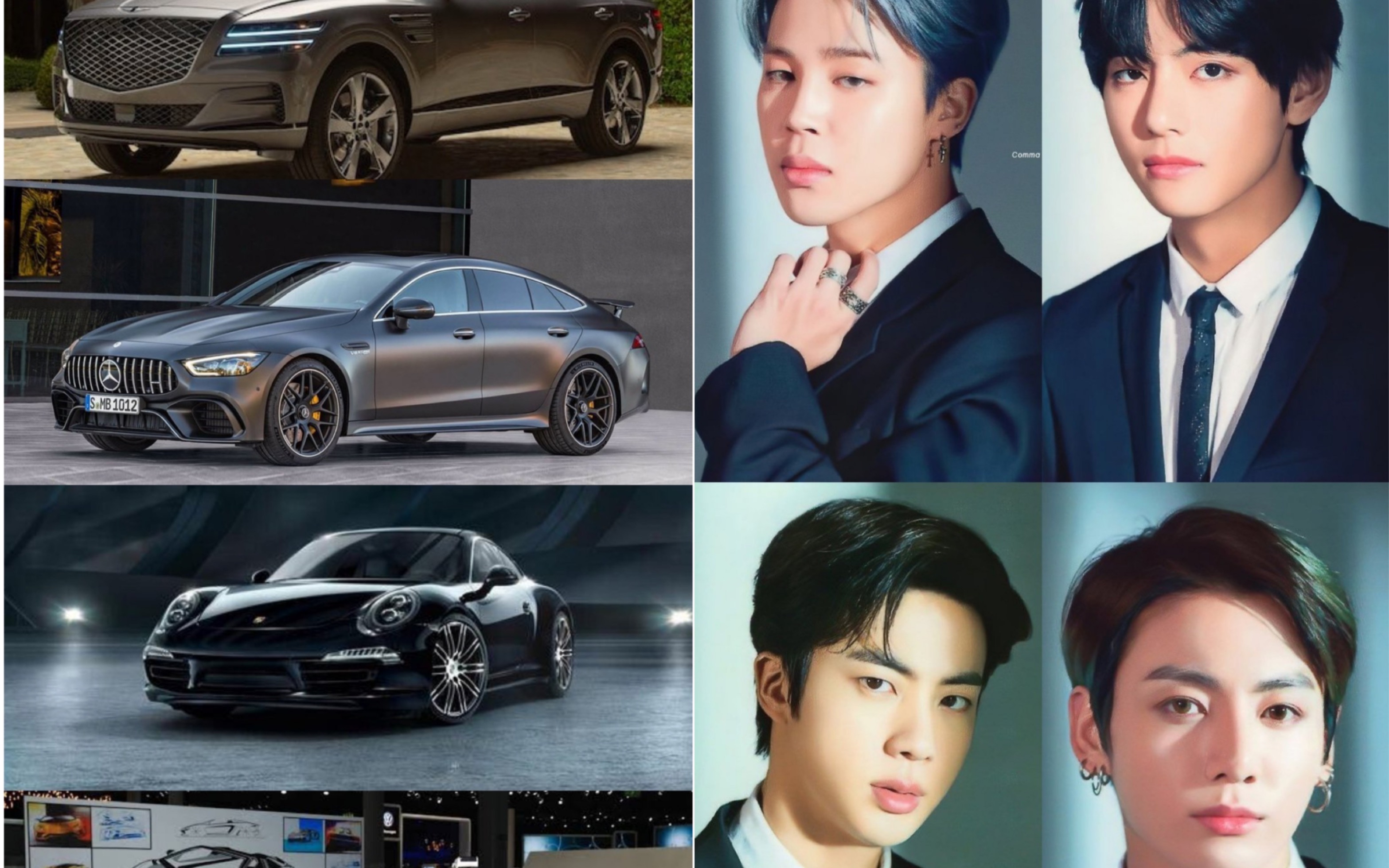 盘点bts防弹的车已知