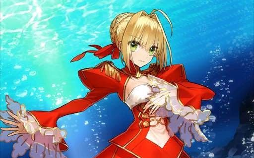 转载 fgo日服 尼禄 【2017圣诞高难度 妖星乱舞】