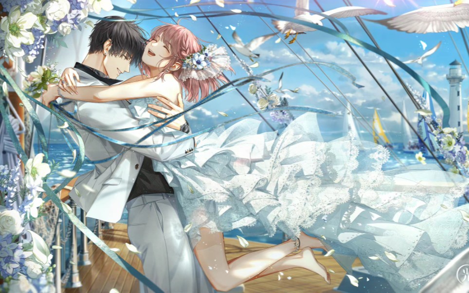 【光与夜之恋】婚卡 萧逸·不渝海誓全剧情