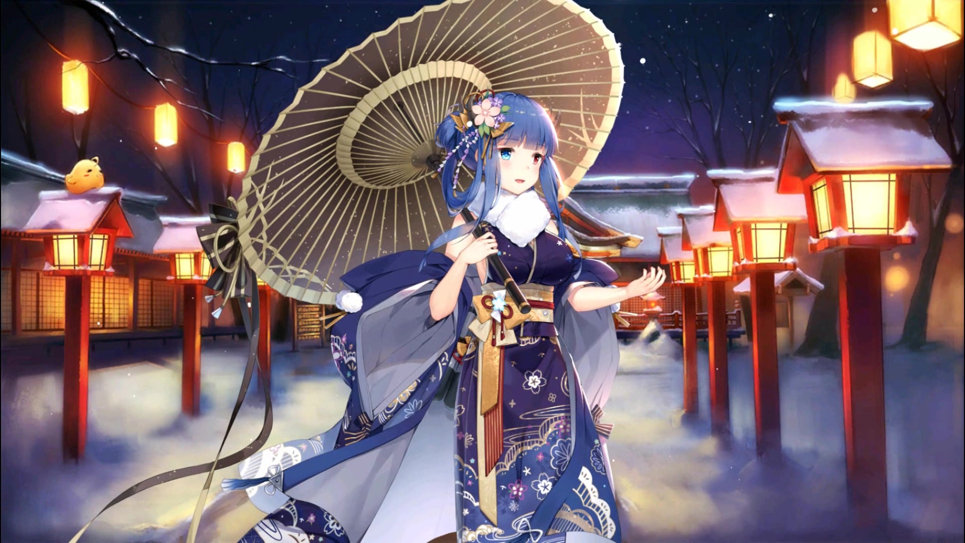 【碧蓝航线】伊吹-永梦的青女换装,最令人着迷等待_哔哩哔哩 (゜-゜)