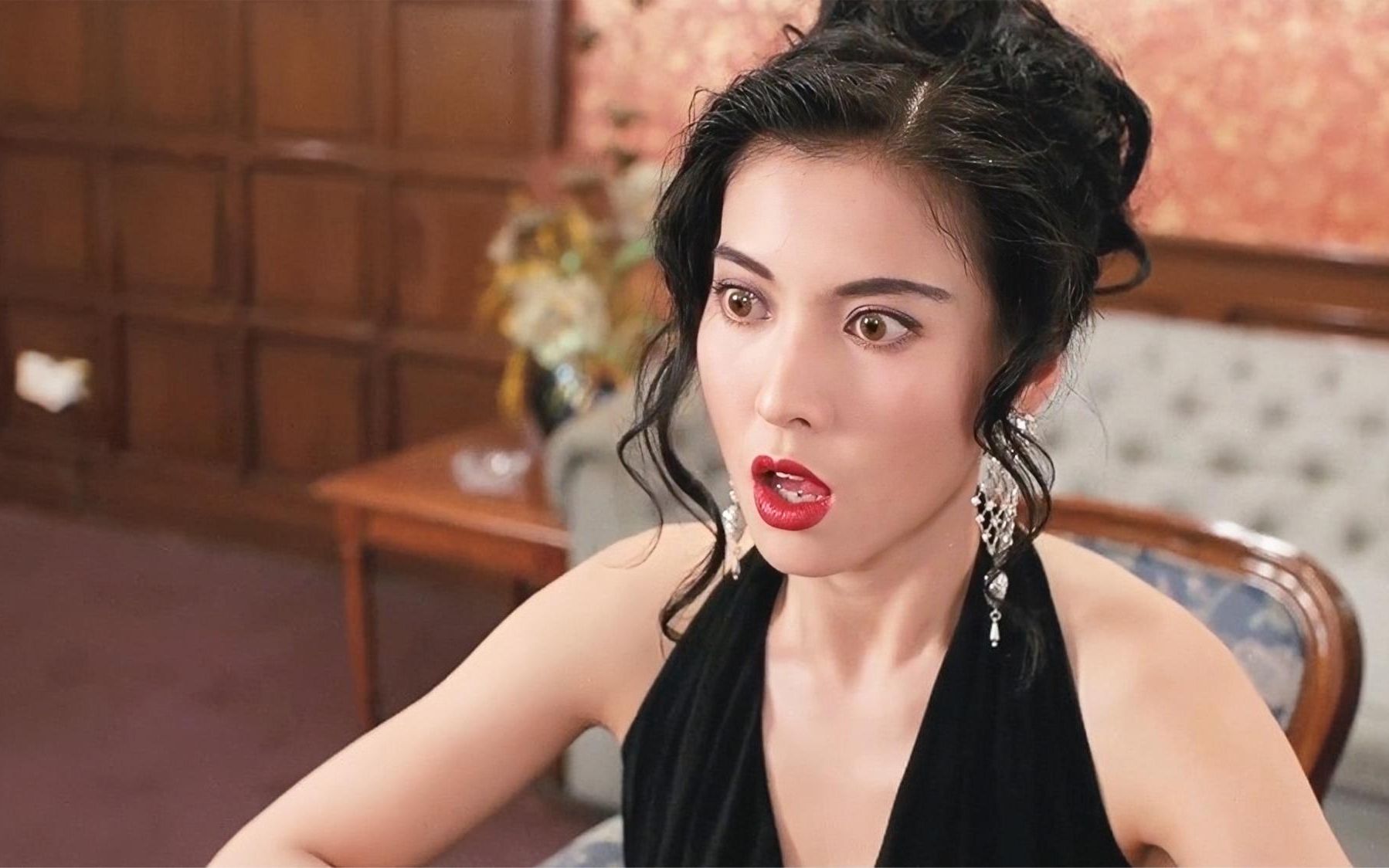 李婉华颜值巅峰,跟梁家辉这段,小时候还真没看懂!