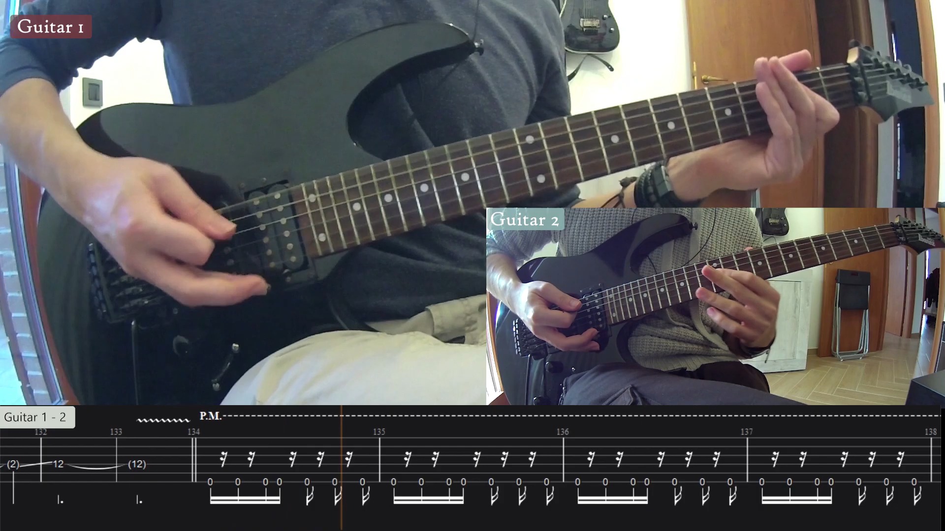 动态谱 Opeth  Ghost of Perdition (guitar cover + tabs)哔哩哔哩bilibili