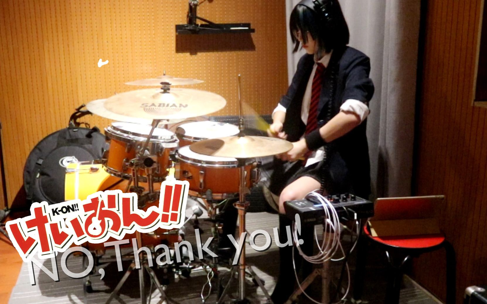 [图]【架子鼓】K-ON!／けいおん！《NO, Thank you！》