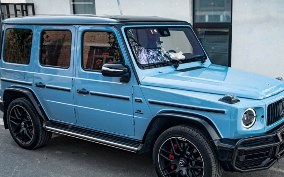 奔驰大g改装成艺术品啦