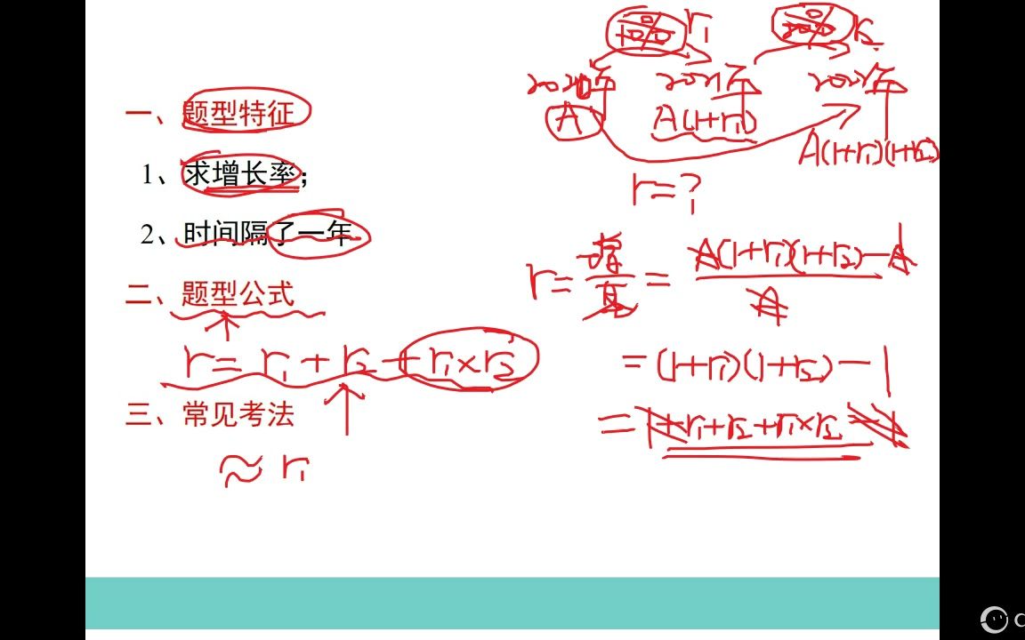 【跟着小东老师学资料】“一道题”学会隔年增长率哔哩哔哩bilibili