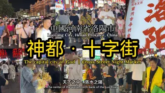 Download Video: 洛阳十字街夜市｜热闹的夜市，川流的人群，号称十大美食街之一