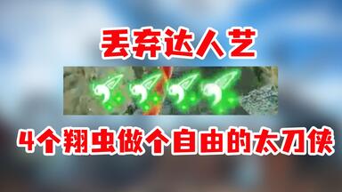 怪猎曙光】四个翔虫！天衣无缝！岚龙怪异克服天廻龙装备展示怪物