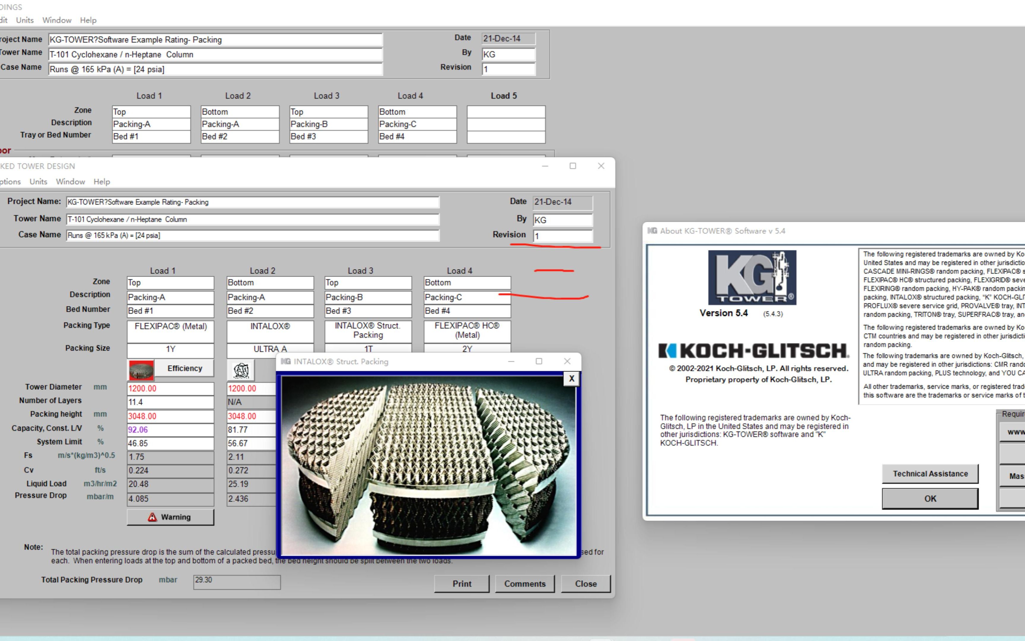 KGTOWER5.4塔盘填料塔计算软件测试!哔哩哔哩bilibili