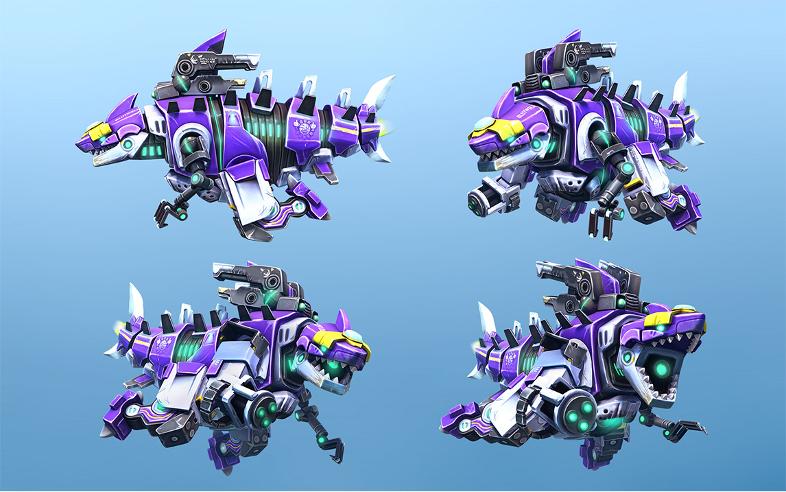 maya硬表面建模—3d机械鲨鱼模型制作详细教学_哔哩哔哩_bilibili