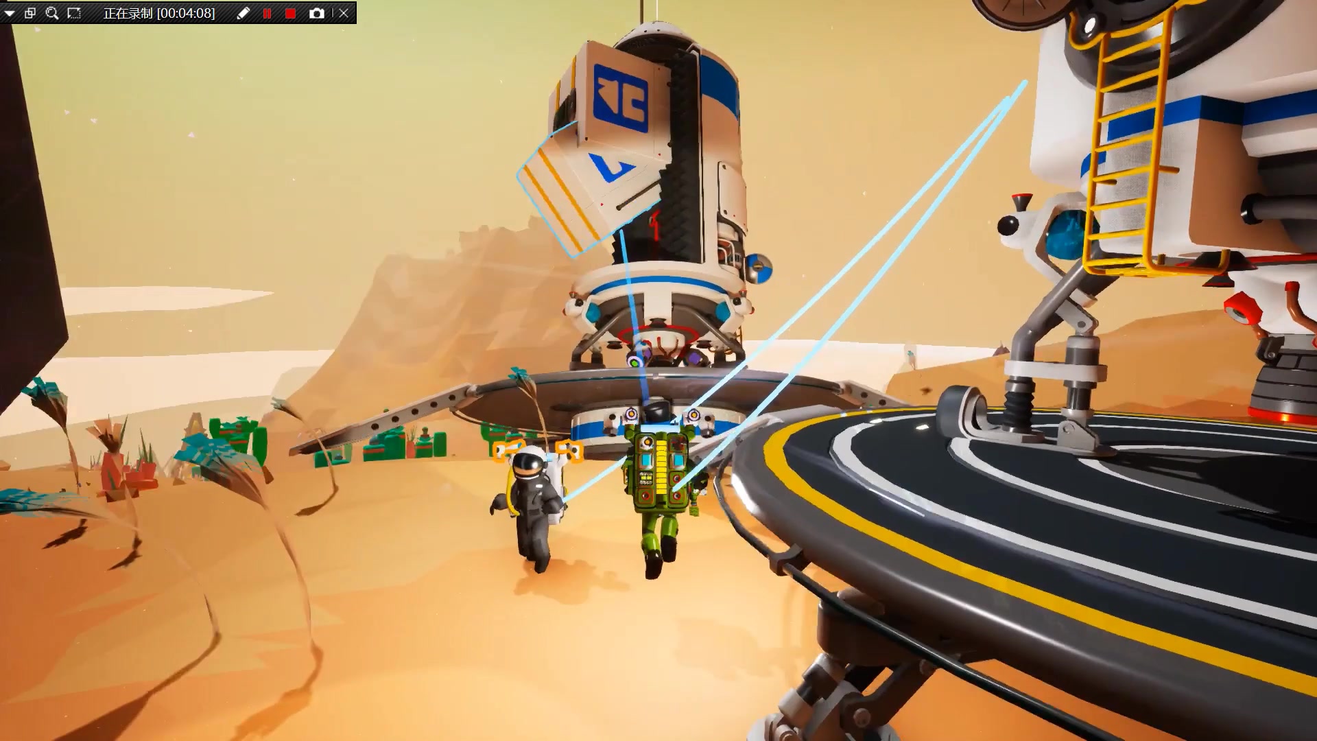 【ggx/下班娱乐】《astroneer》双人猛男挖矿_哔哩哔哩_bilibili