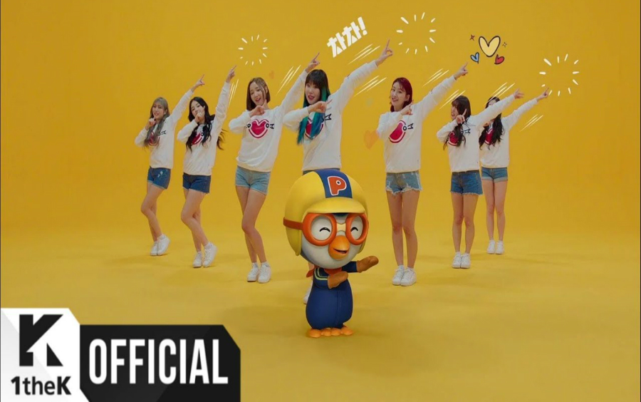 [图]【MOMOLAND】《BANANA CHACHA》(MOMOLAND X PORORO）动感十足的活力摸摸蓝~