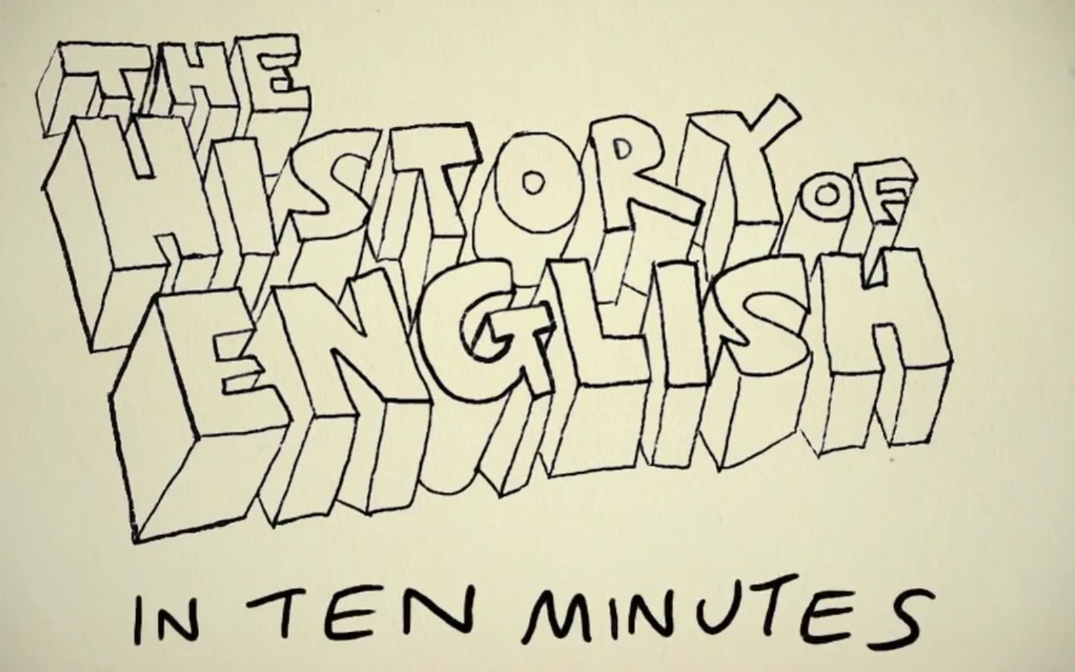 [图]History of English 英语的发展历史 stem 科学实验 儿童少儿早教英语启蒙教育