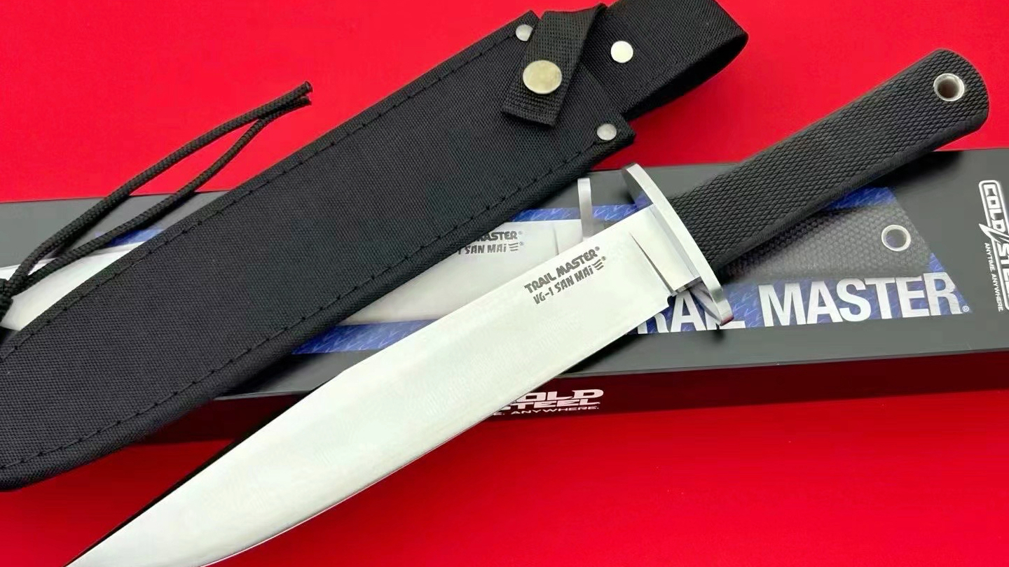 美国coldsteel 冷钢 16jsm trail master san mai 三美 追踪大师 搏伊