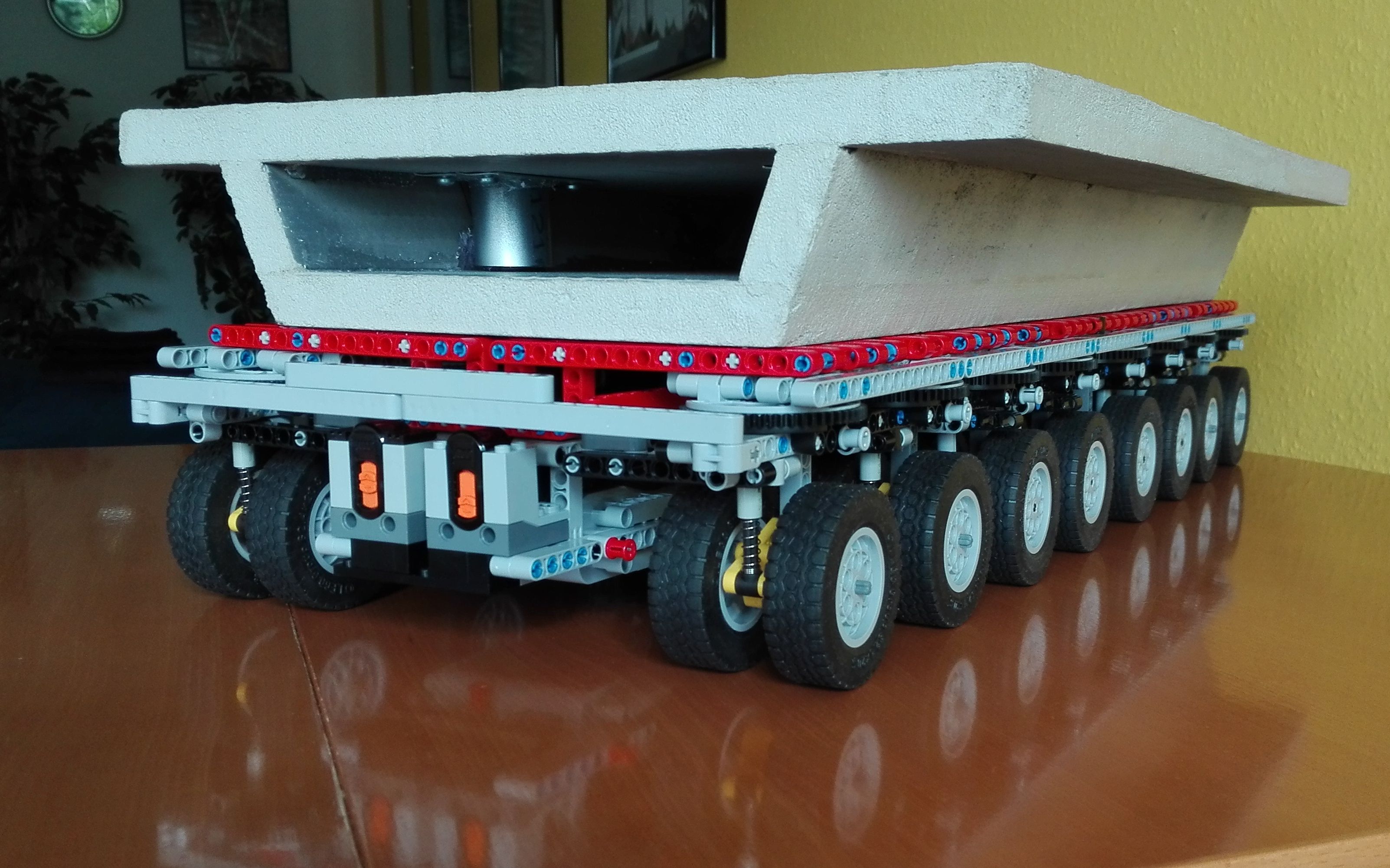 合集ksc500桥梁运输车lego乐高technic科技机械moc