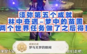 Download Video: 【原神】梦与无梦的瞬间-第5个成就