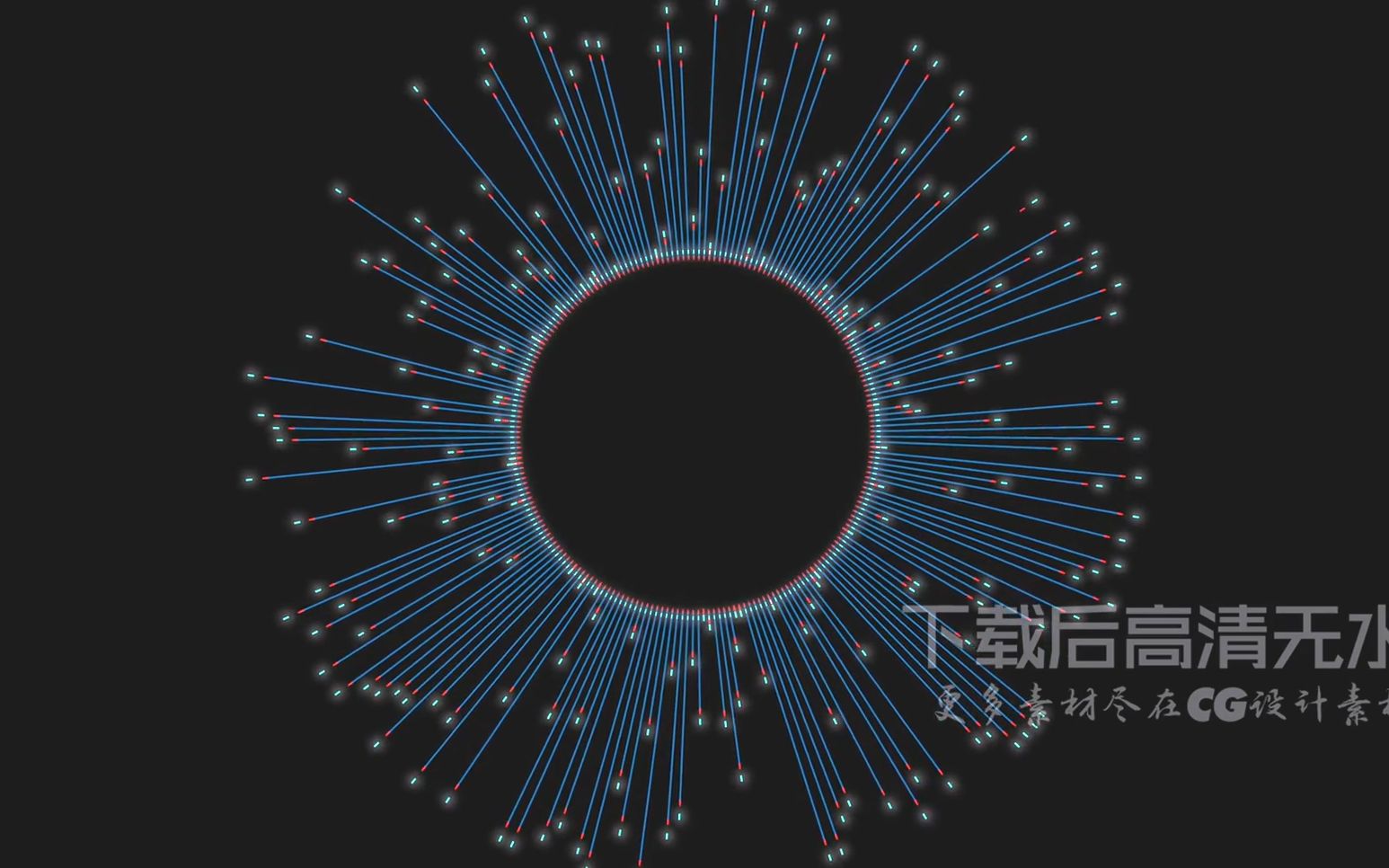 s731 高科技圆球三维网格线条HUD元素背景视频剪辑合成 婚礼婚庆 开场视频 舞台背景 动态视频素材哔哩哔哩bilibili