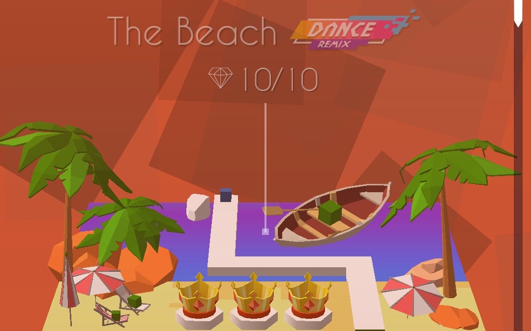 【跳舞的线】沙滩 the beach dance remix 通关_哔哩哔哩 (゜-゜)つロ