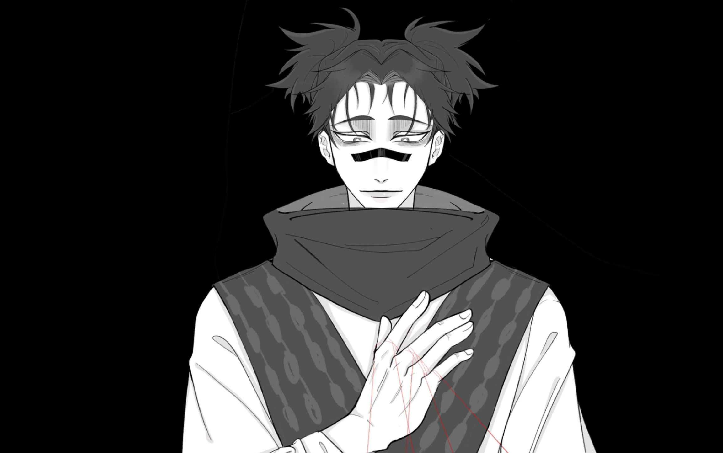 【胀虎】【咒术回战】手书《demons》(半成品)