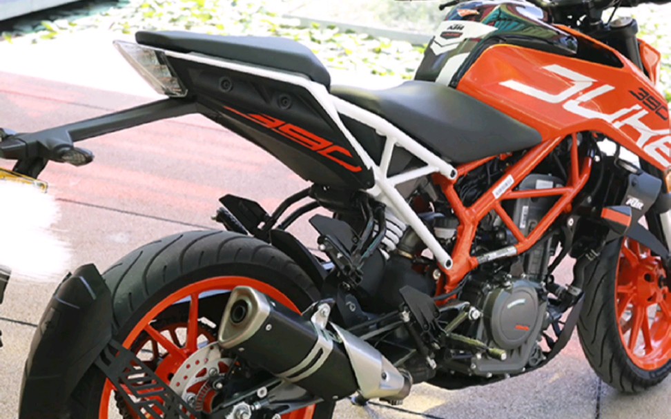 ktm改装后挡泥板