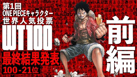 One Piece Times Wt100世界人気投票 中間結果速報 哔哩哔哩 Bilibili