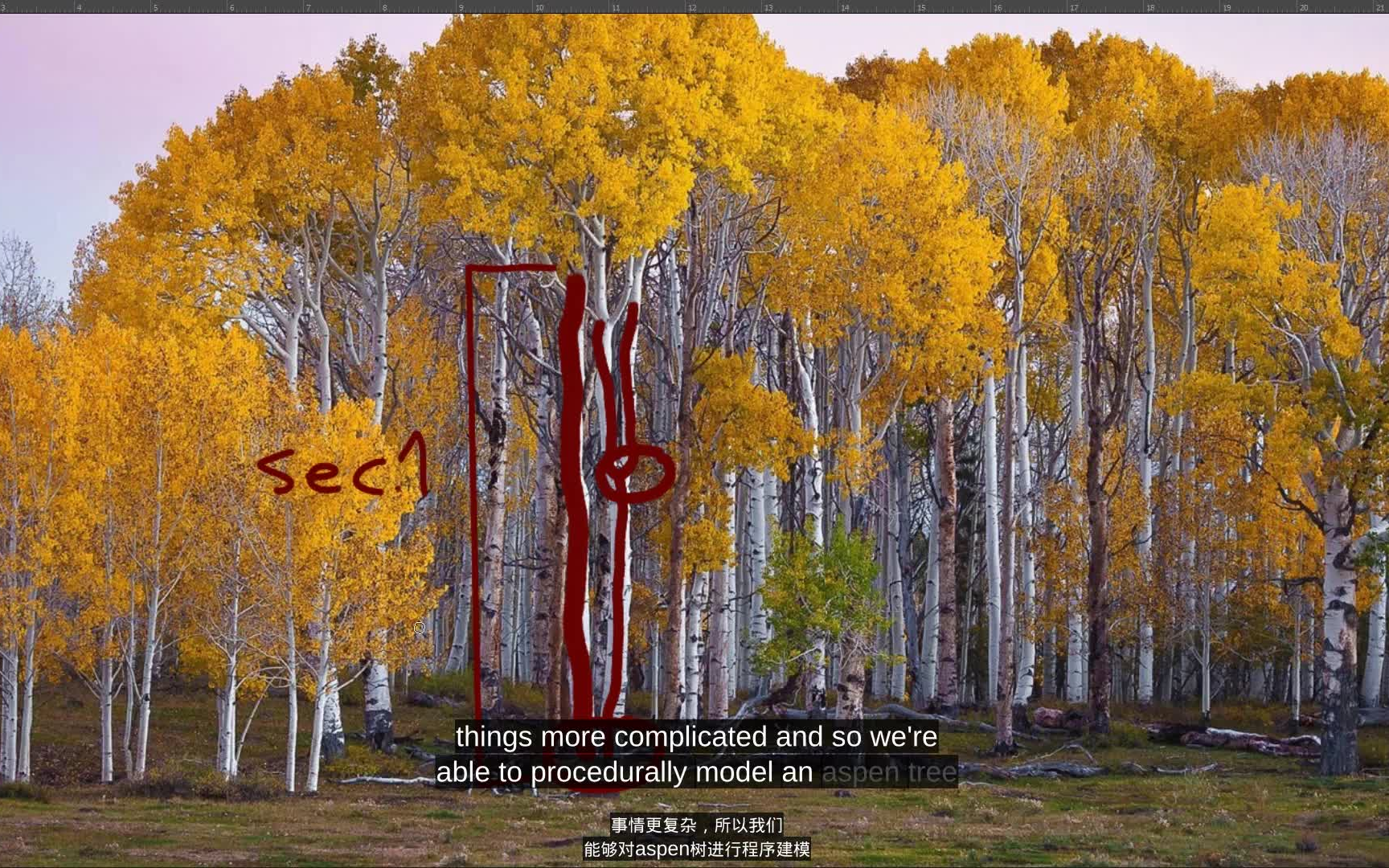 houdini植物系统lsystemsinstancing中英双语