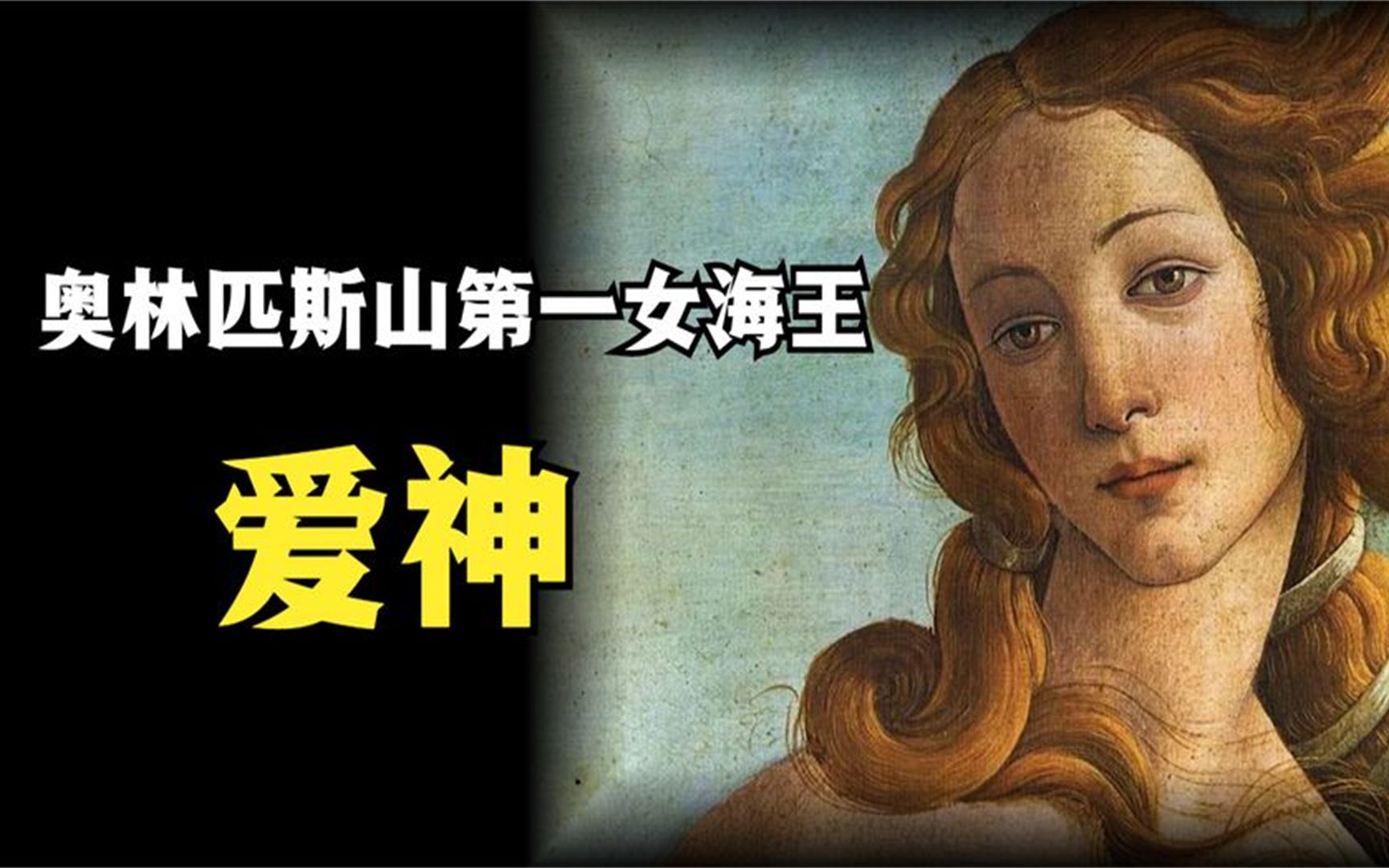 希腊神话里最强女海王,爱神:只是想给每一个男人一个家哔哩哔哩bilibili