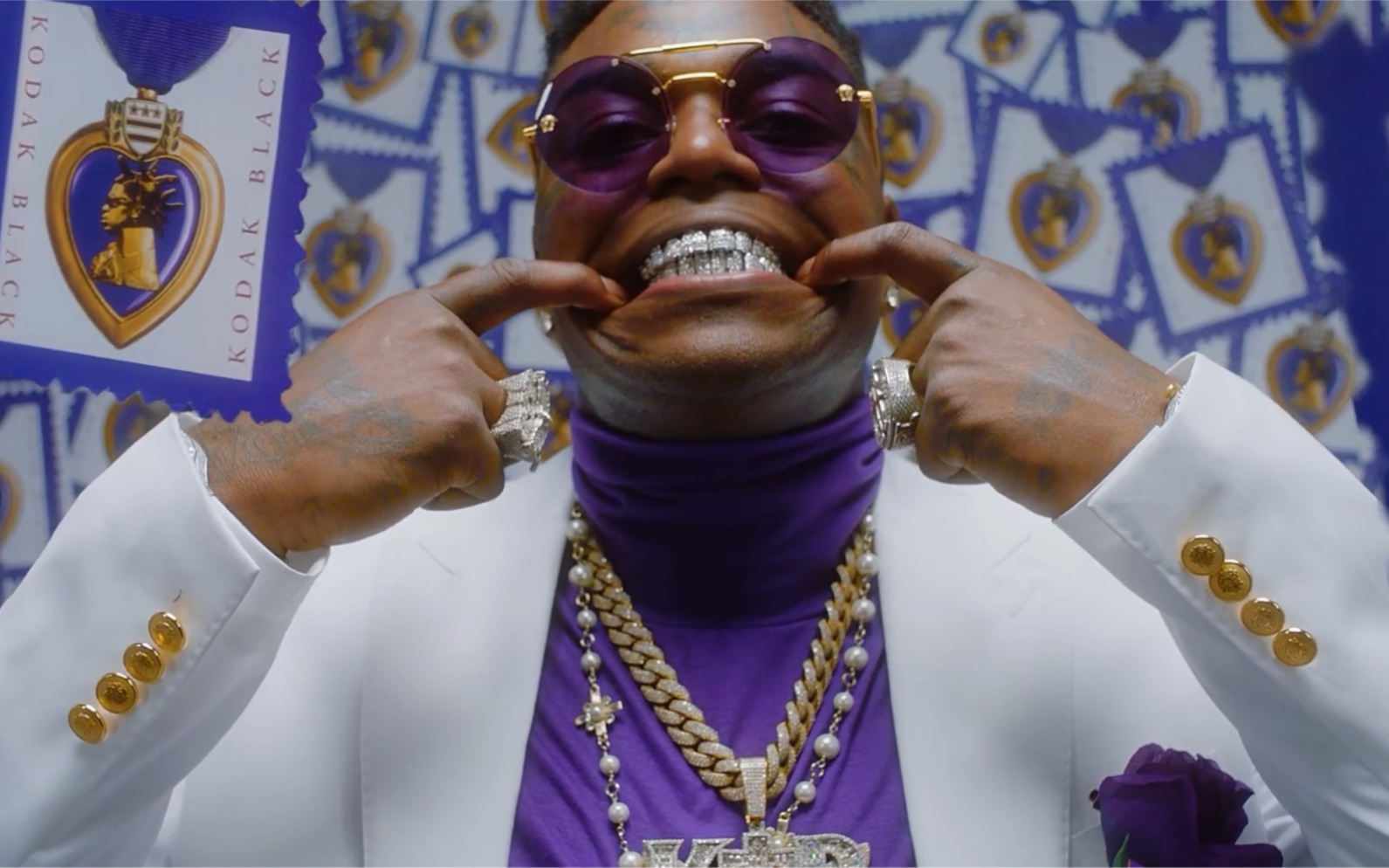 [中英字幕] kodak black - purple stamp [official music video]