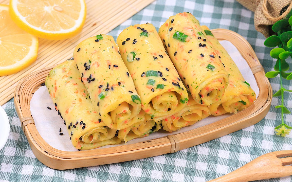 清甜不腻,越嚼越有滋味,宝宝一定不会拒绝的蔬菜鸡蛋饼