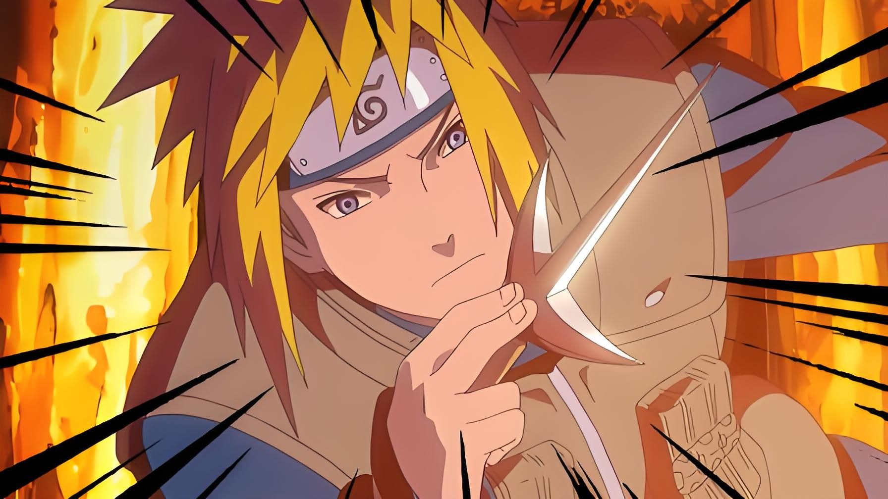 火影忍者:水门被学生们打到耍赖开大?水门开飞雷神抢铃铛时刻!