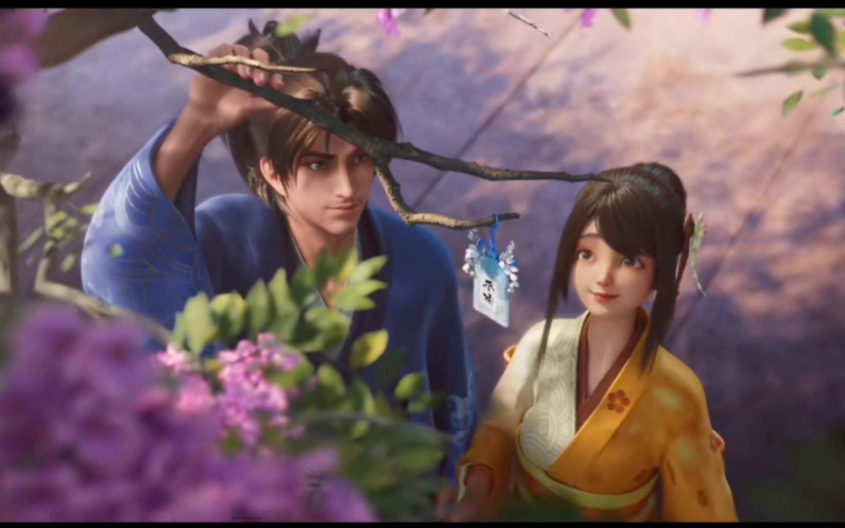 王者荣耀cg正剪:宫本武藏与阿通的故事