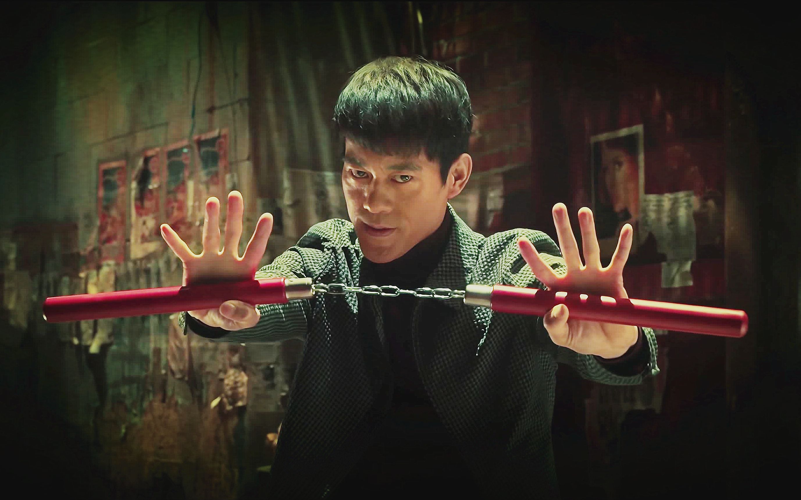 叶问4:李小龙,叶问最出色的弟子,一根双截棍轻松击败挑战者.