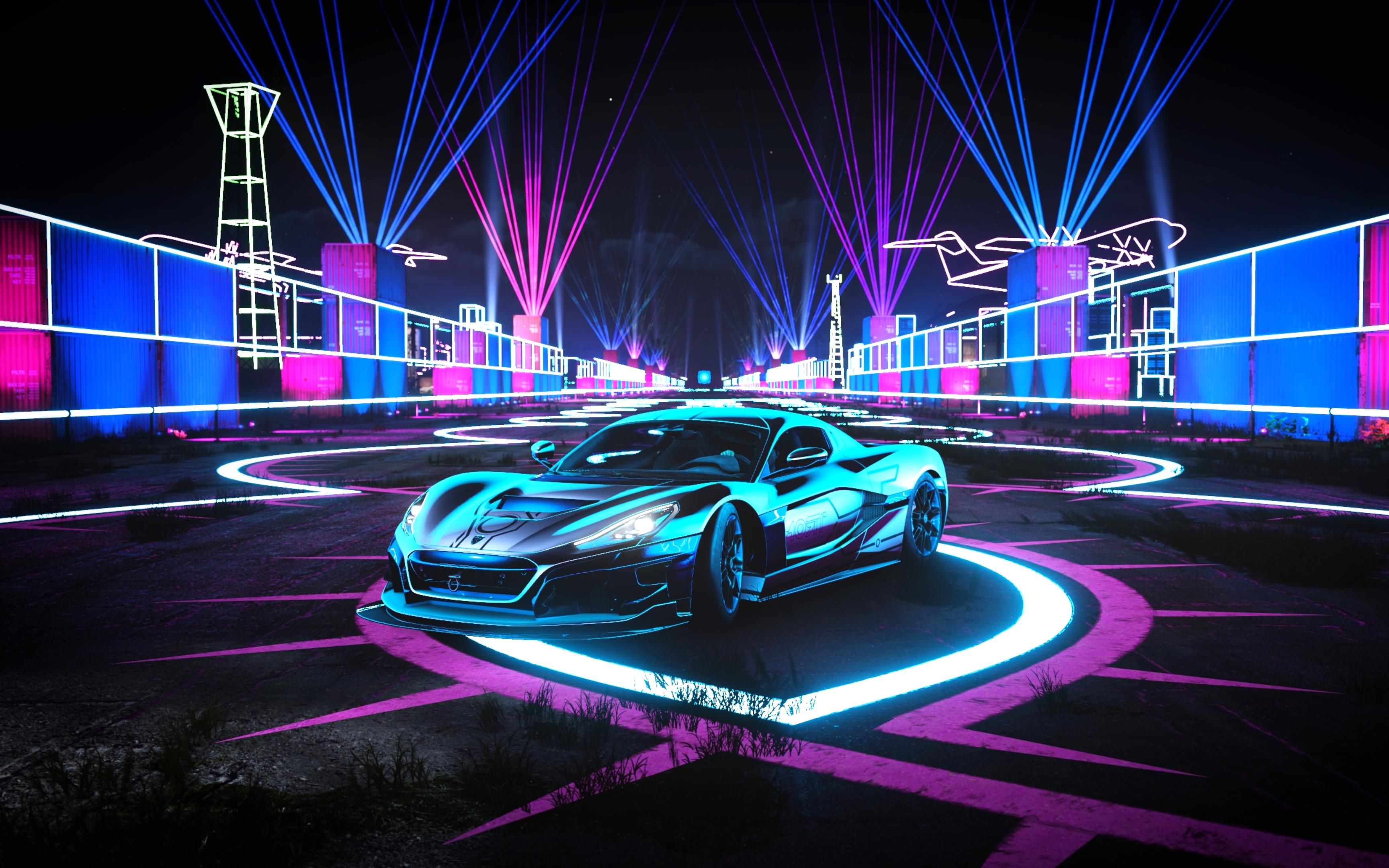 【极限竞速地平线5】新车-rimac nevera展示 真的太帅了!