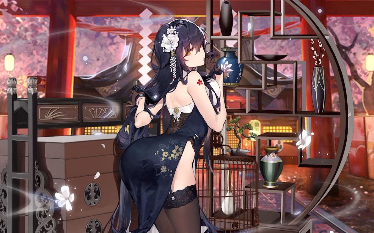 【碧蓝航线】东皇春节l2d皮肤,57永远滴神!