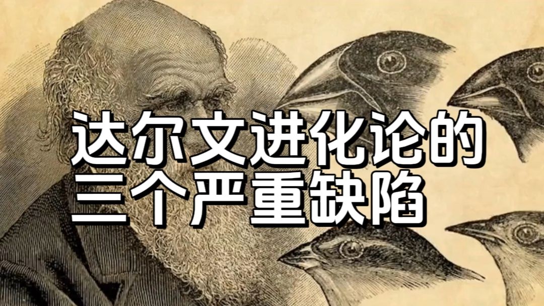 达尔文进化论的三个严重缺陷