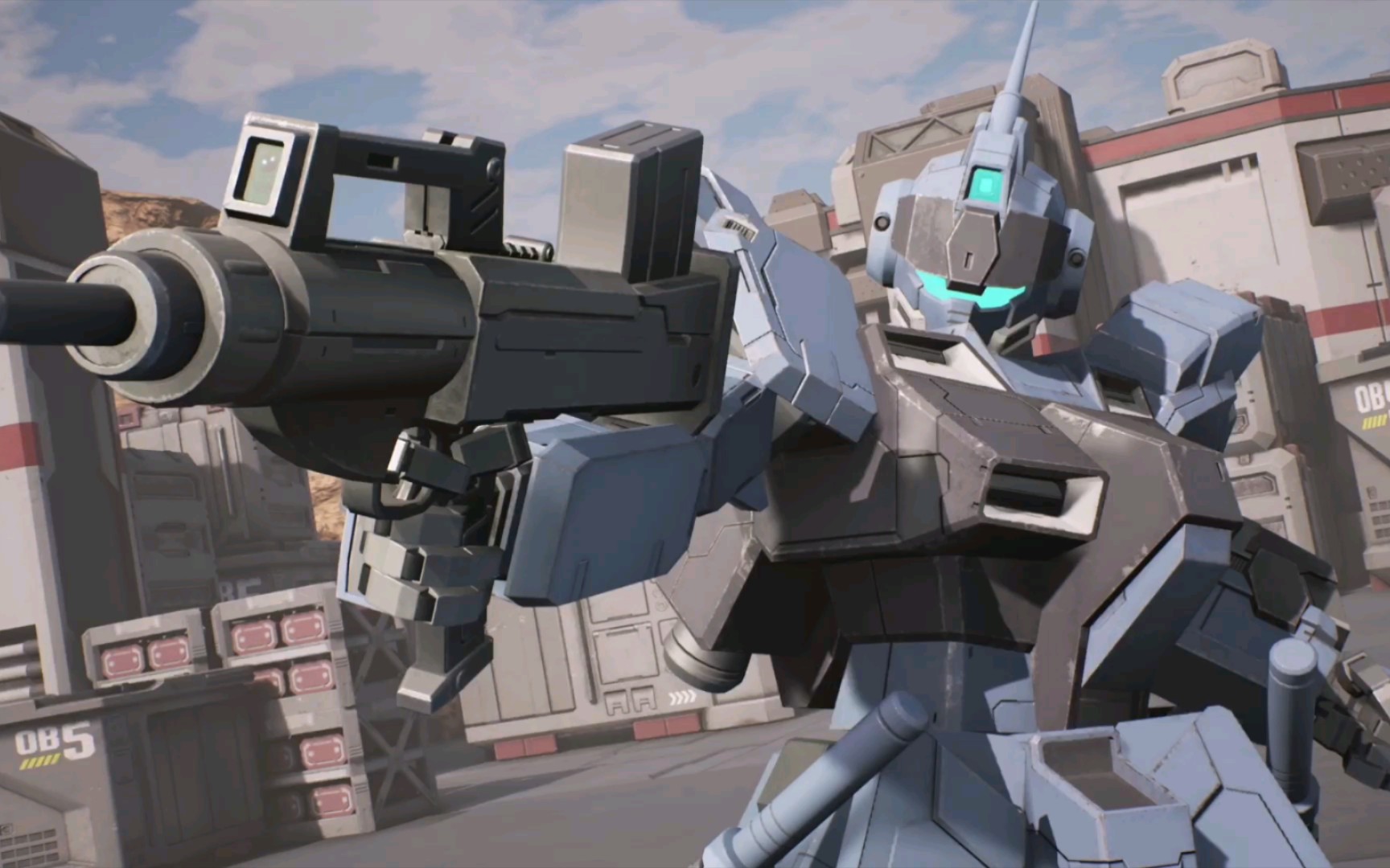 [ps5] 【高达进化】 mvp动画 - rx-80pr 苍白骑士