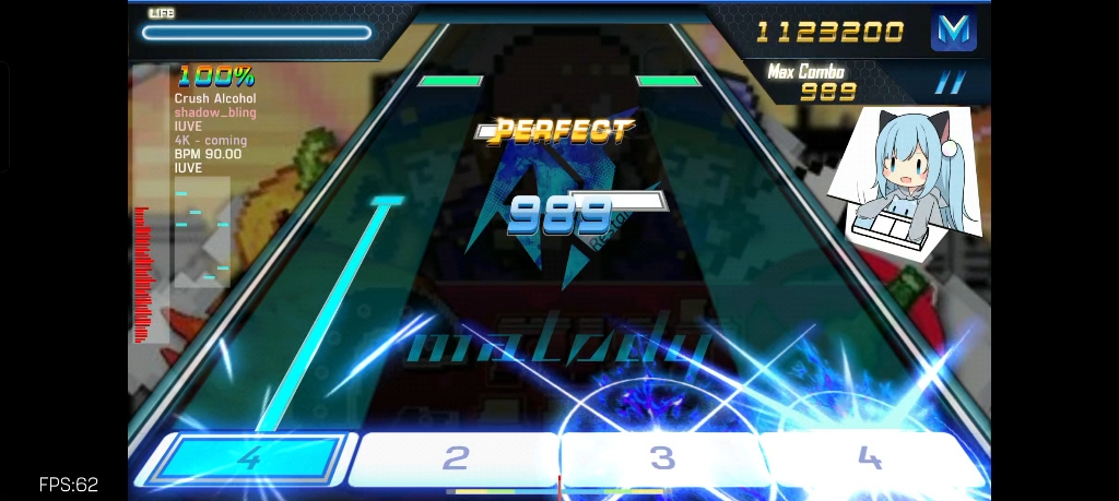 malody自制谱 crush alcohol 谱面预览