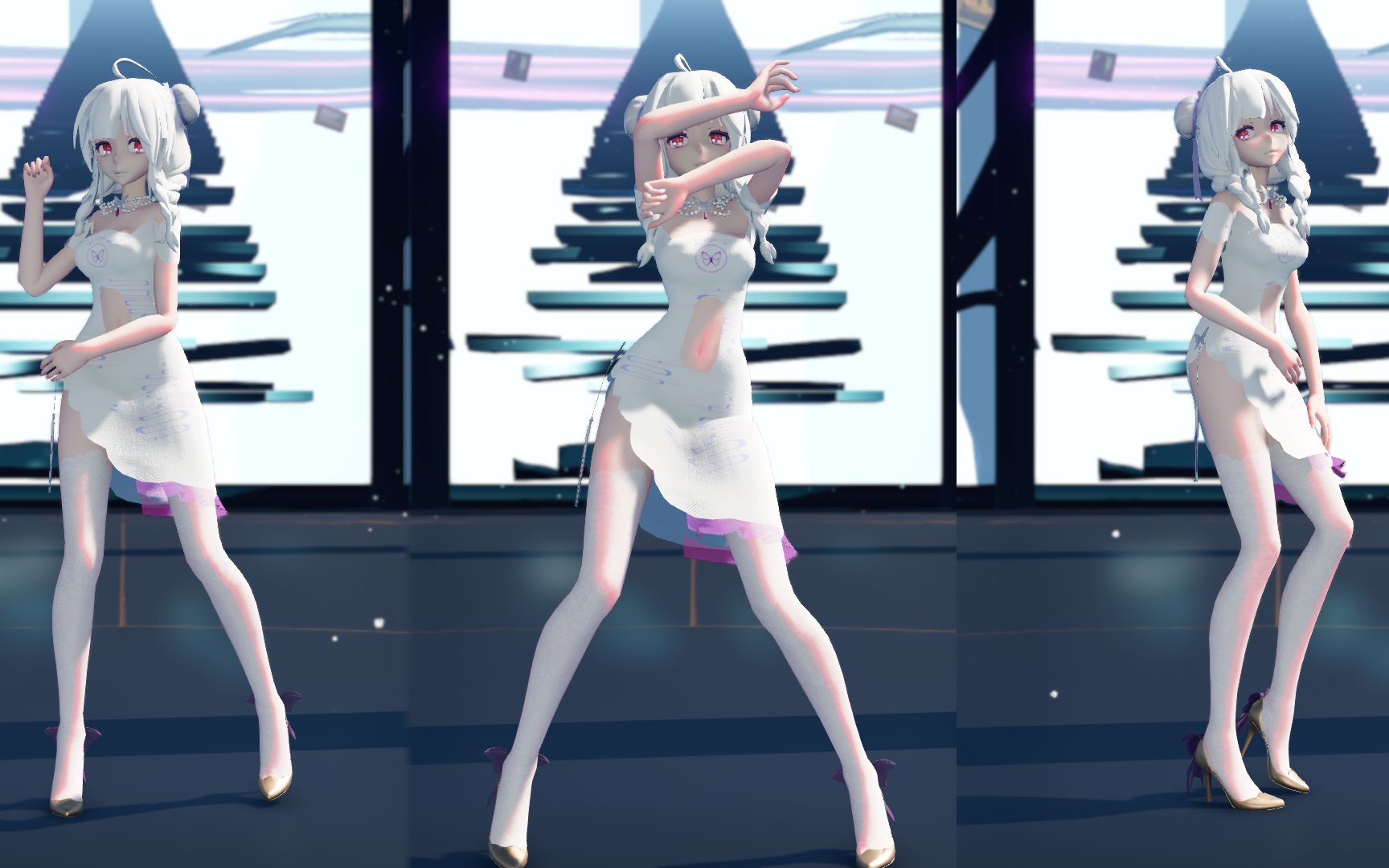 弱音mmd60fpsmiku的音弱音的舞