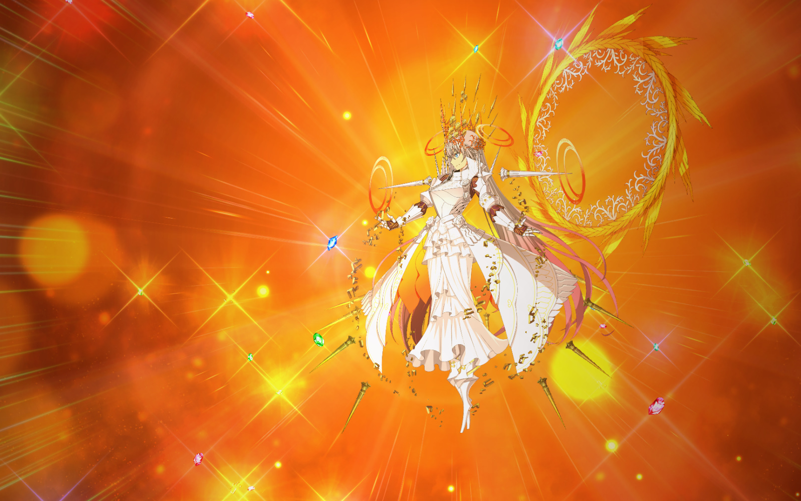 fgo日服 芝诺比娅 初始攻击模组&宝具