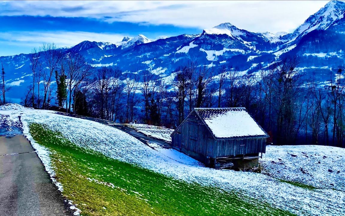 瑞士最美雪景