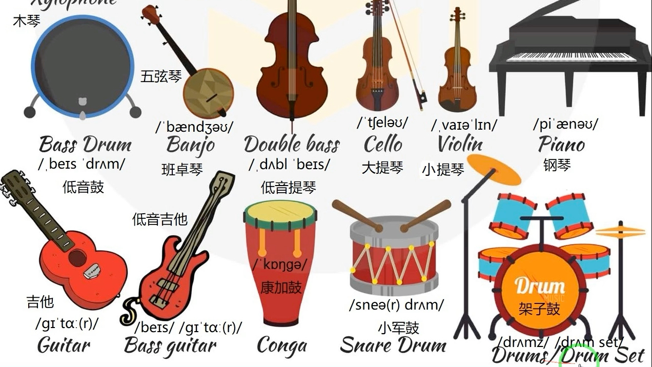 [图]Musical Instruments 音乐器材&西洋乐器!