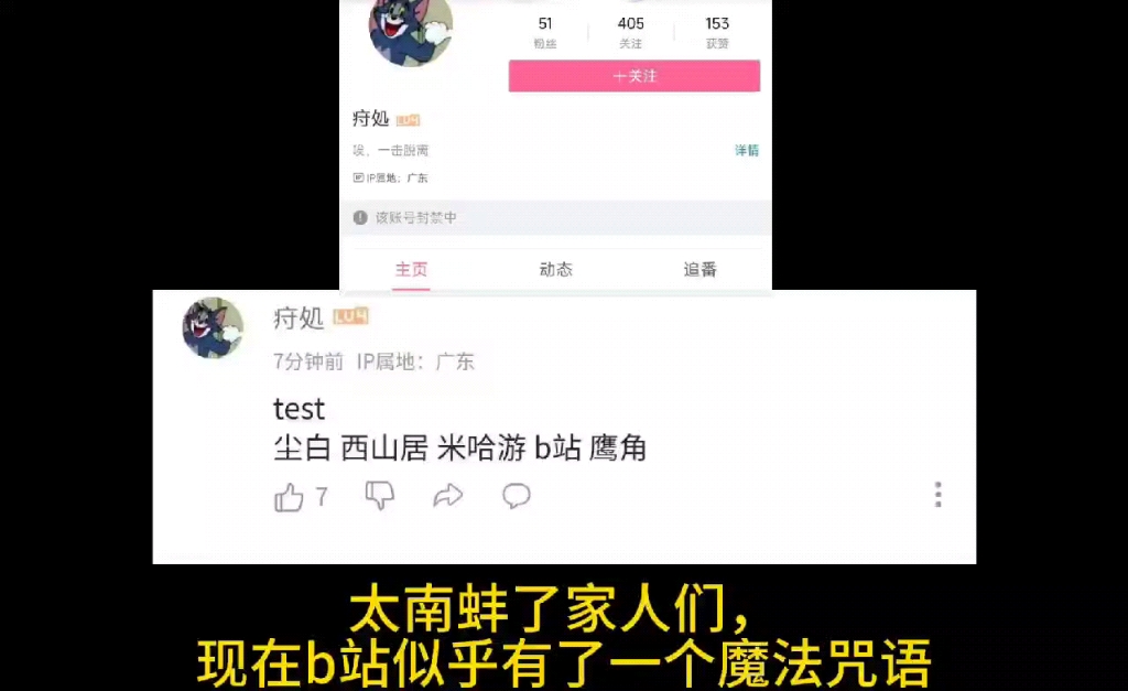 b站的神秘词语 一发就检索哔哩哔哩bilibili