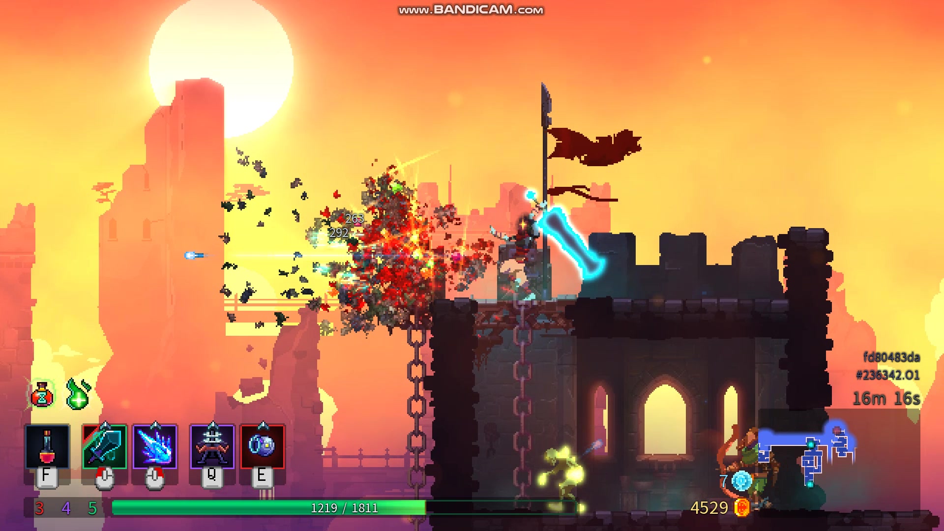 大剑配冰爆越活越像样死亡细胞