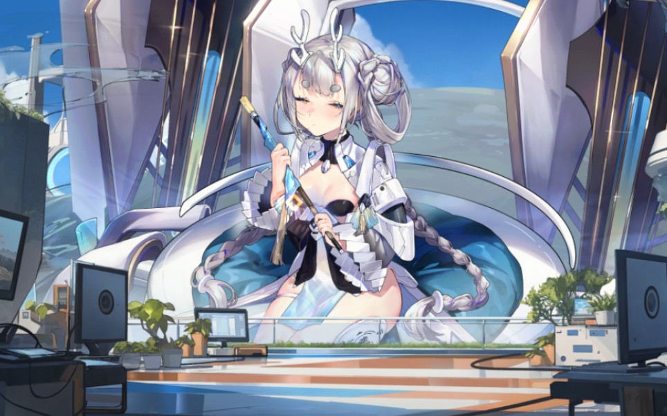 【苍雾残响】萝莉残响,谁能拒绝白毛萝莉呢79是韶音哦79