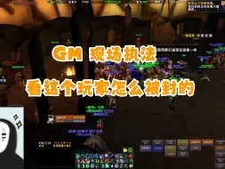 Download Video: 魔兽世界乌龟服~GM现场执法。这种人不得封个几天。。