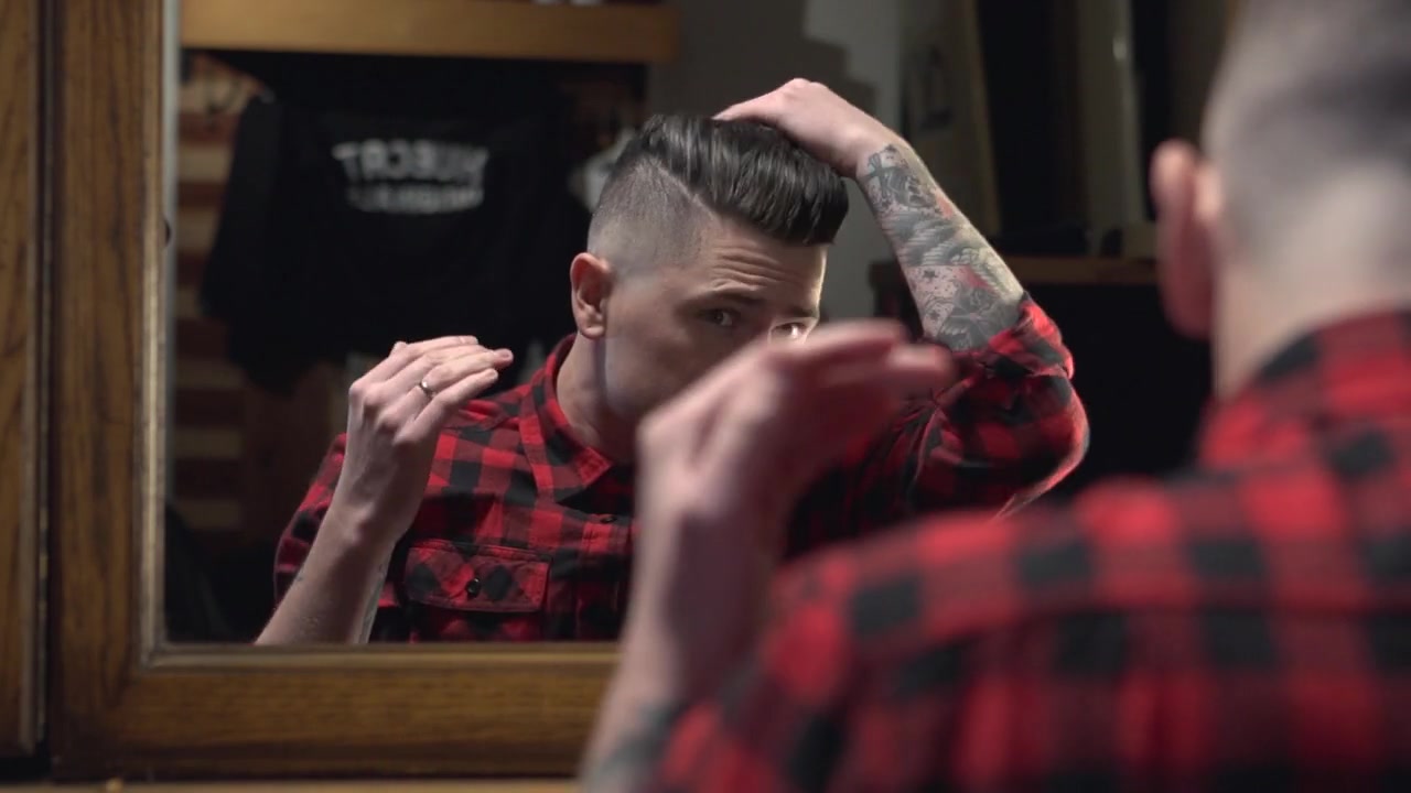 howtostyleamessyundercutslickbackuppercutdeluxemattclayhd