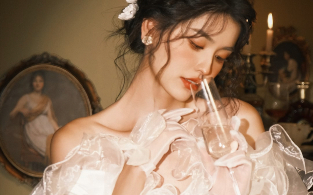 深圳个人写真|女生很难拒绝这种法式复古的浪漫吧