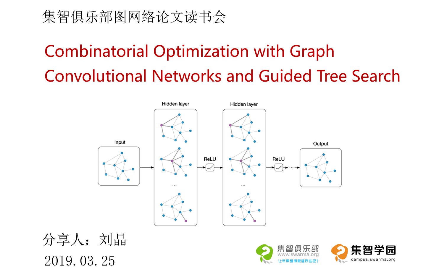 结合图卷积网络的组合优化和树搜索 | 刘晶 | 集智俱乐部图网络论文读书会20190325哔哩哔哩bilibili