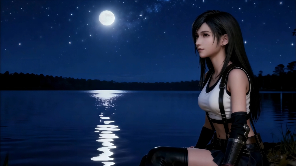 蒂法湖边星空 电脑动态壁纸 wallpaper engine 4k 120hz