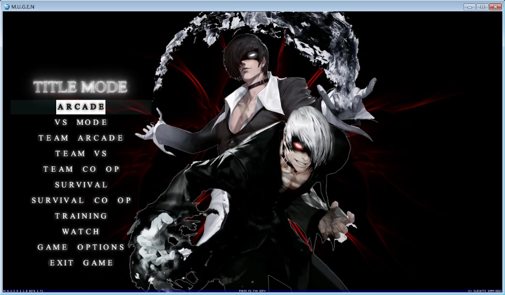 【mugen】黑暗四巨头#主程序#雅阁威客,雅阁威尔#视频演示#高质量主