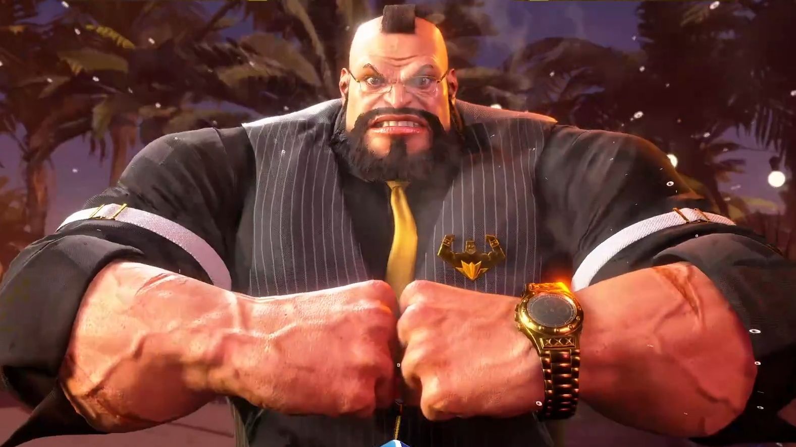 街霸6:老桑最烦的对局之一?看蛇眼如何一招致命!桑吉尔夫 vs 拉希德